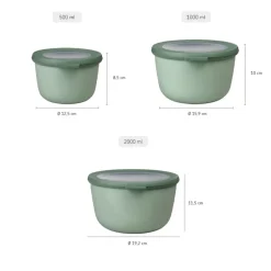 Mepal Cirqula Vershouddoos rond set< Keuken