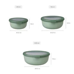 Cirqula Vershouddoos rond set|Mepal Best
