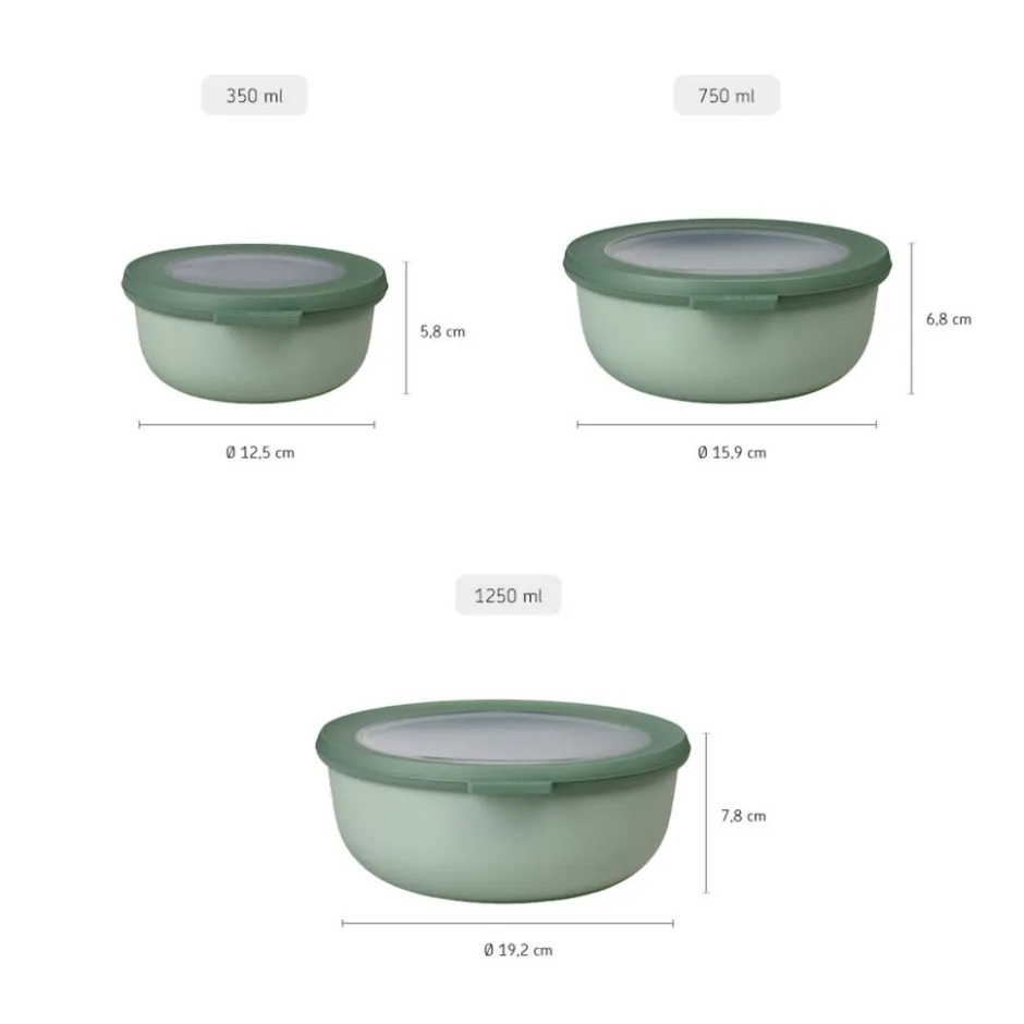 Cirqula Vershouddoos rond set|Mepal Best
