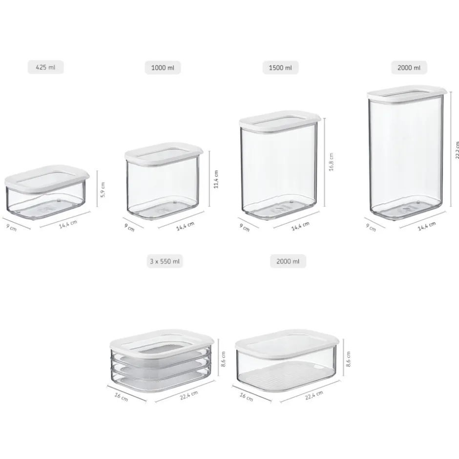 Mepal Modula Bewaardoos set< Keuken