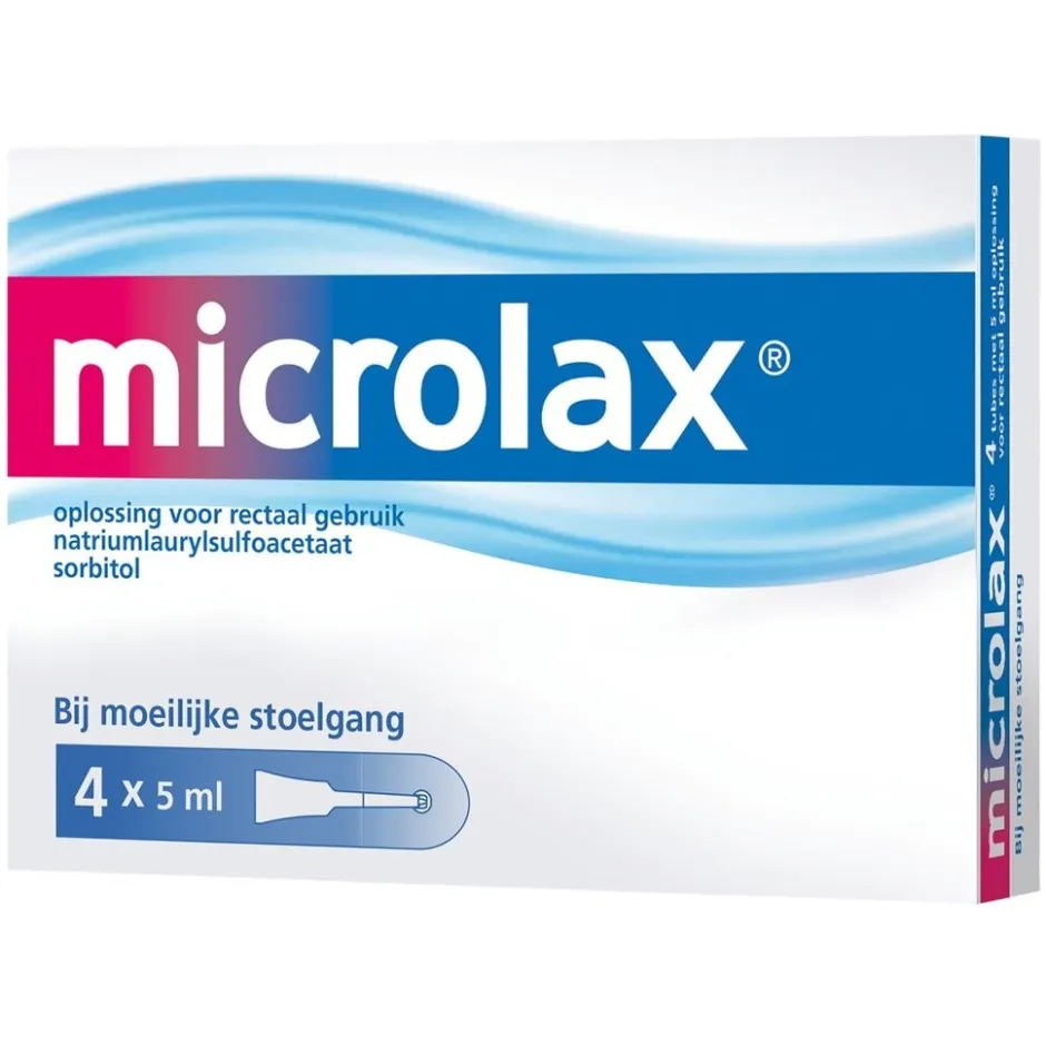 Microlax Oplossing Voor Rectaal Gebruik< Maag En Darm