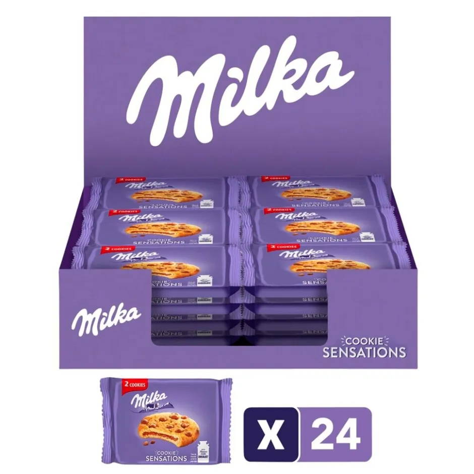 Cookie Sensations Chocoladekoekjes XL doos|Milka Online