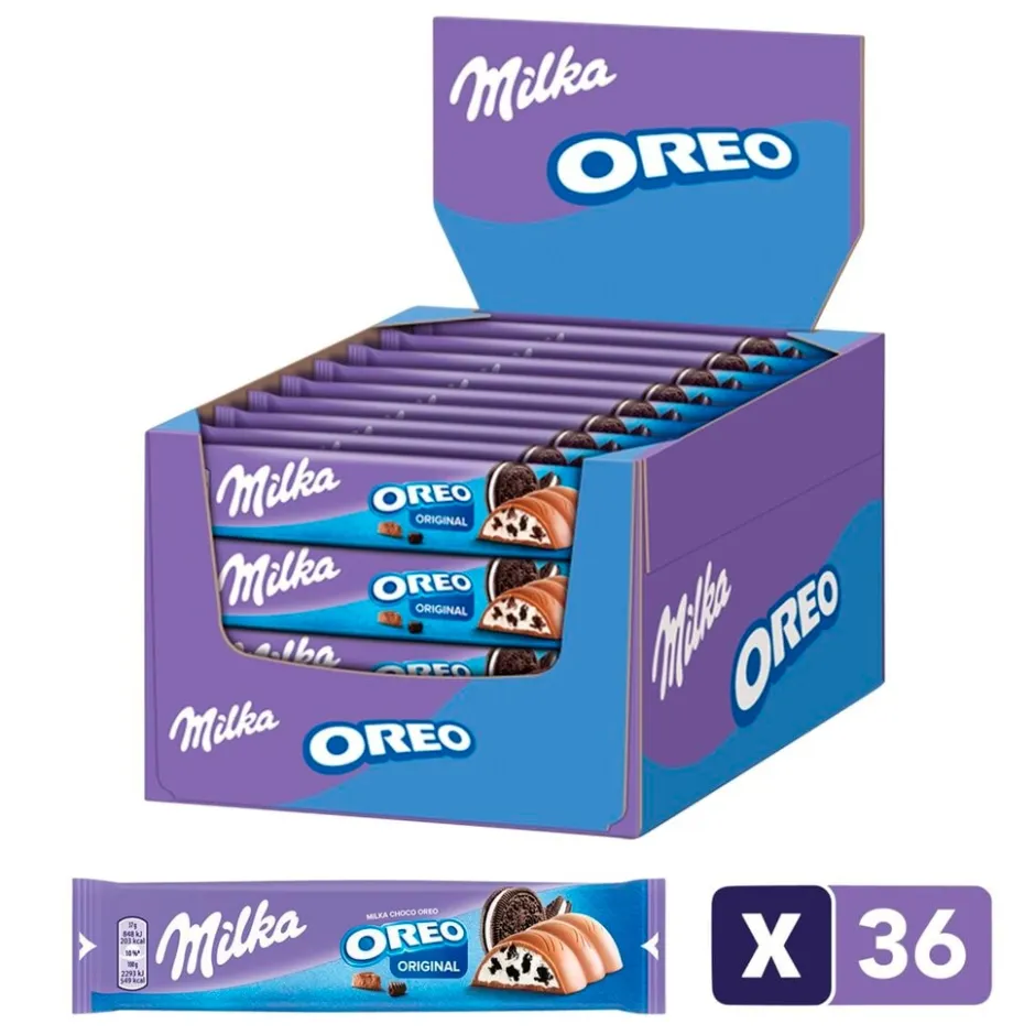 Milka Oreo Chocoladereep XL Doos< Chocolade