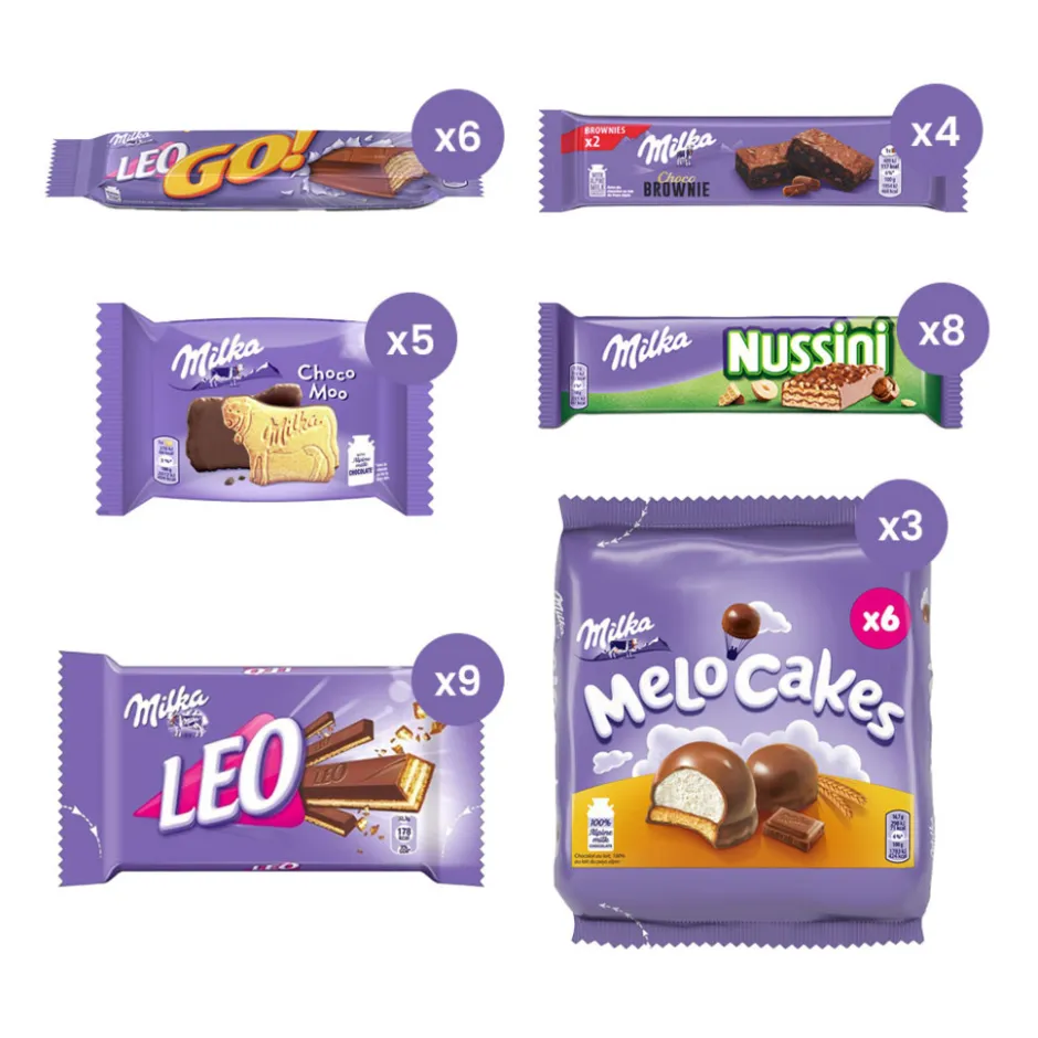 Variety Value pack: chocolade & koekjespakket|Milka Sale