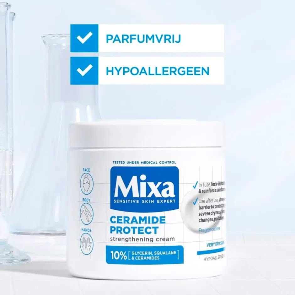 Ceramide Protect Hydraterende Crème|Mixa