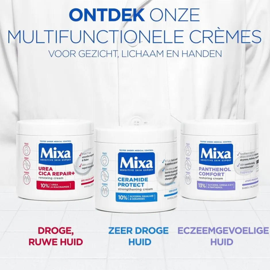 Panthenol Comfort Kalmerende Crème|Mixa Discount