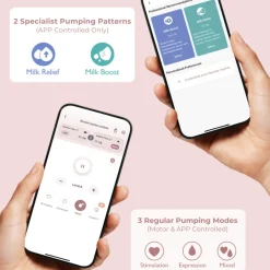 Momcozy M9 Dubbele Oplaadbare Handsfree Borstkolf met app bediening< Borstvoedingsaccessoires