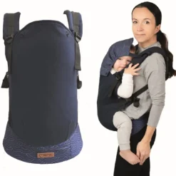 Momi Collet Navy Blue Ergonomische Draagzak< Draagzakken