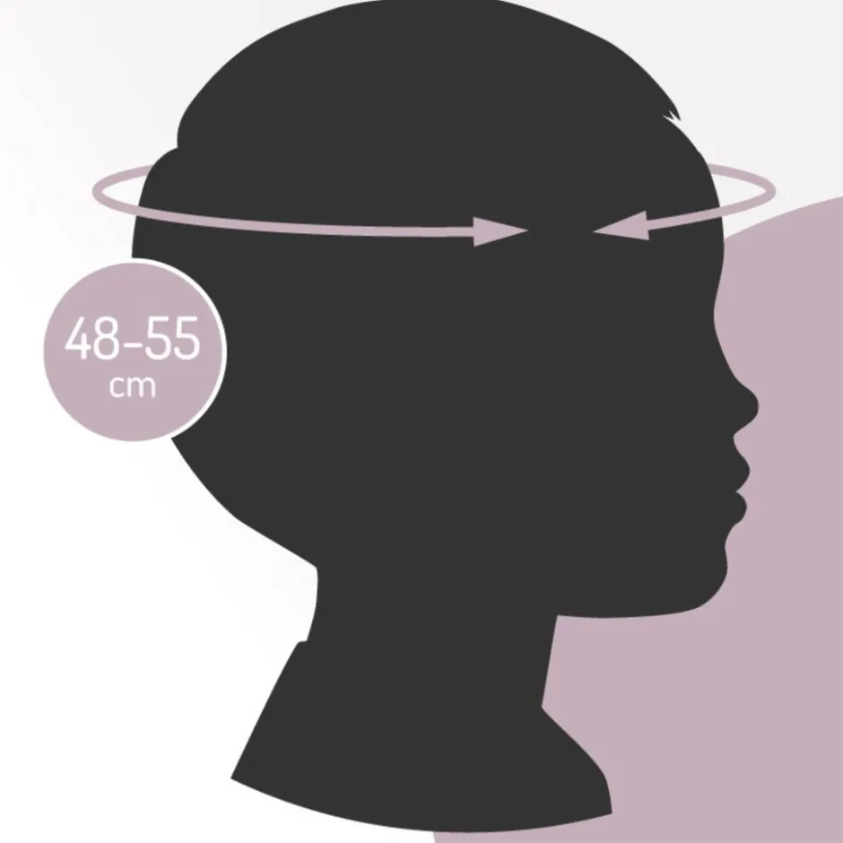 Mimi Matte Grey 47-58 cm Kinderhelm|Momi Online