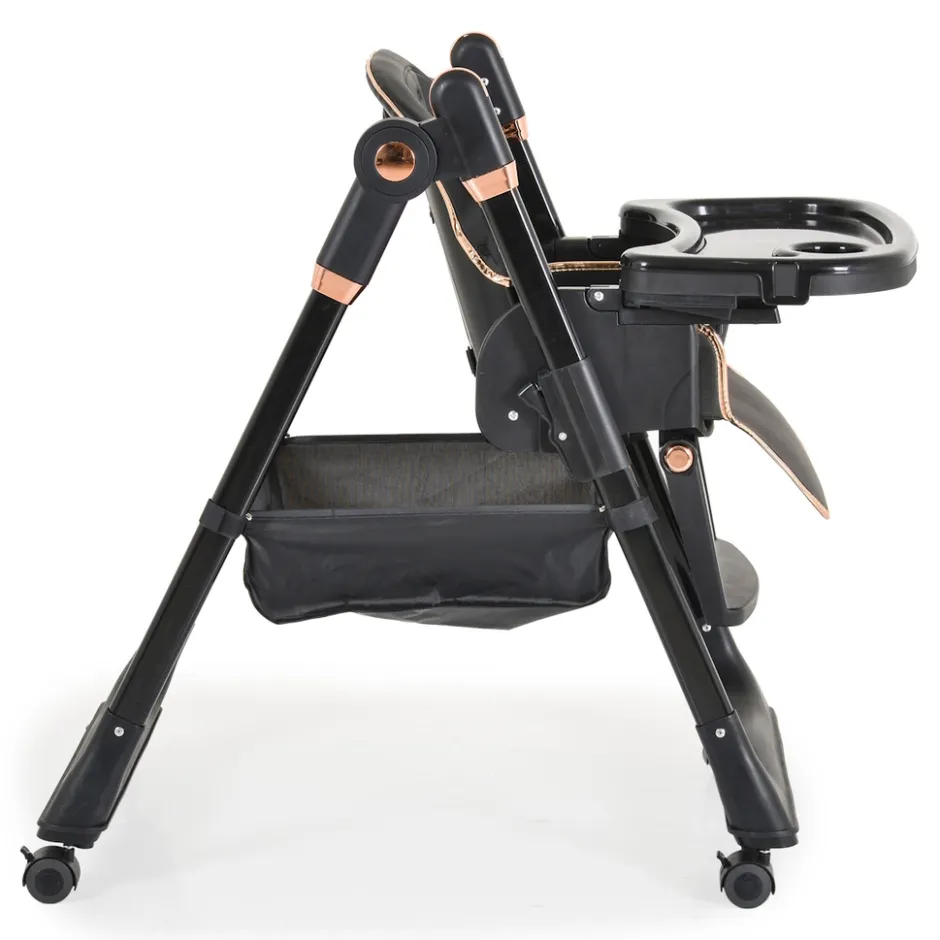 Moni Lindo Black Kinderstoel incl. Accessoires< Kinderstoelen