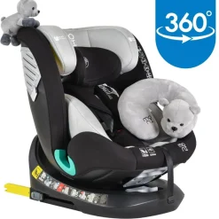 Serengeti Light Grey 40-150 cm i-Size 360° Autostoel|Moni Clearance
