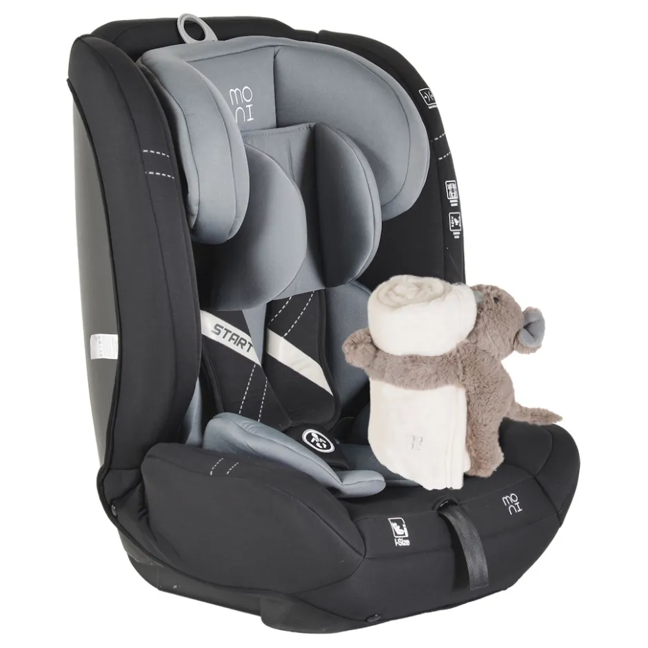 Moni Start Grey 76-150 cm i-Size Autostoel< Autostoel