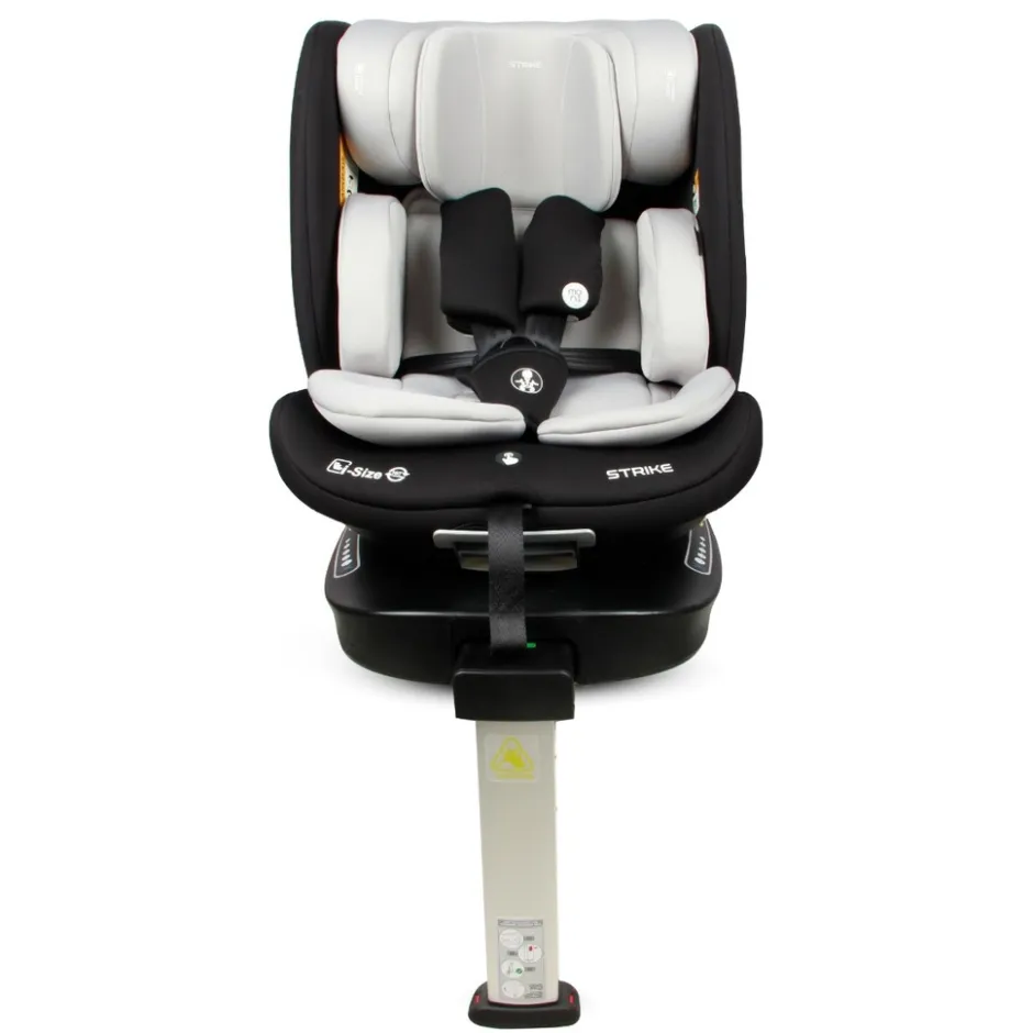 Moni Strike Dark Grey 40-150 cm 360° i-Size Autostoel< Autostoel
