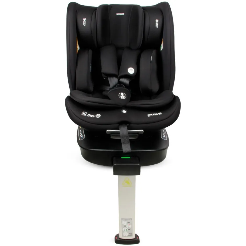 Moni Strike Deep Black 40-150 cm 360° i-Size Autostoel< Autostoel