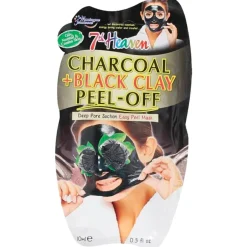 Charcoal & Black Clay Peel-Off Gezichtsmasker|Montagne Jeunesse New