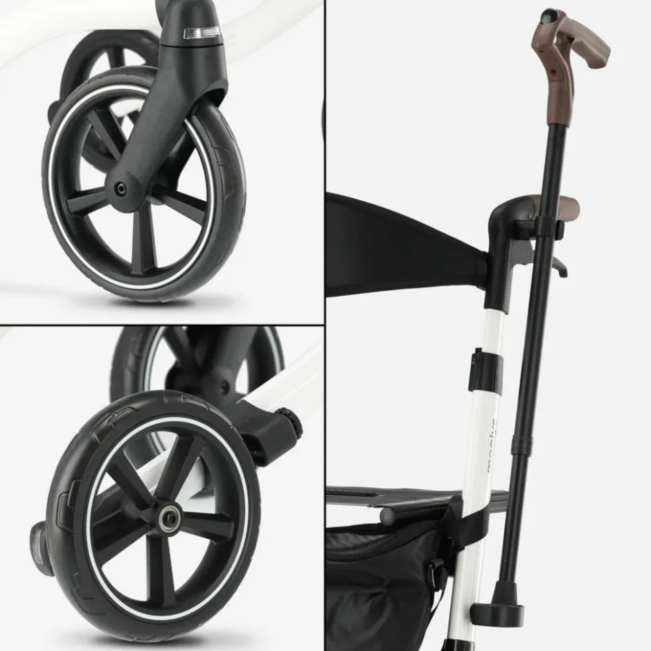 Mooiys Luxe Rollator Opvouwbaar Met Zitfunctie En Rugleuning< Mobiliteitshulpmiddelen