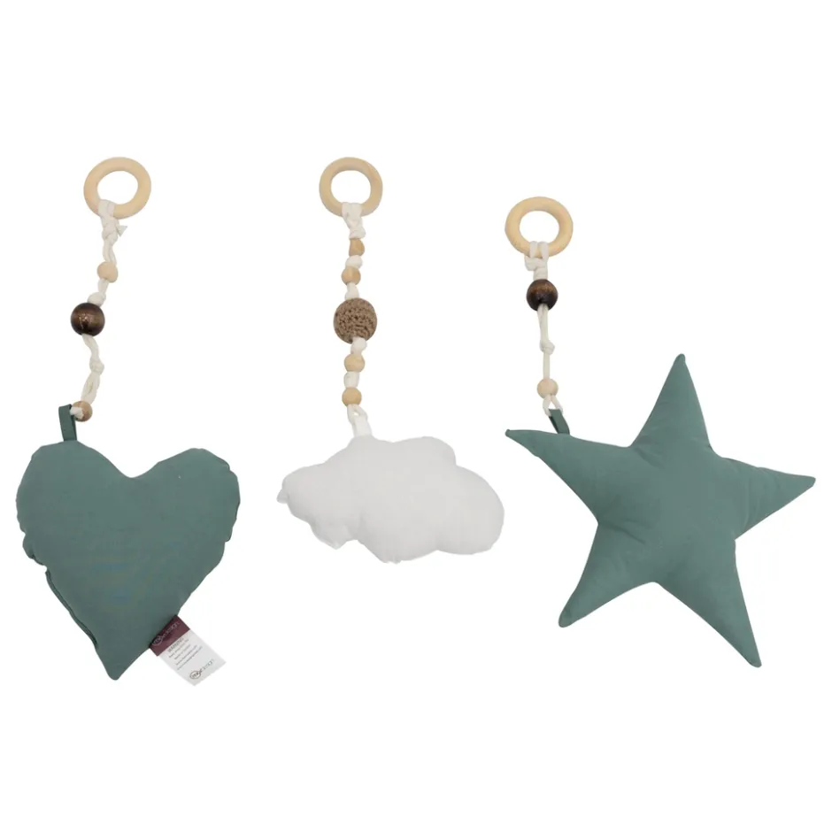 MorDesign Emerald Green Baby Gym met Speelkleed< Speelkleden En Babygyms