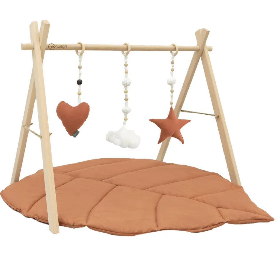 Leaf Wood Babygym en Speelkleed|MorDesign Online