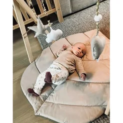 MorDesign Leaf Wood Babygym en Speelkleed< Speelkleden En Babygyms