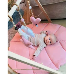 MorDesign Leaf Wood Babygym en Speelkleed< Speelkleden En Babygyms