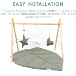 Leaf Wood Babygym en Speelkleed|MorDesign Hot