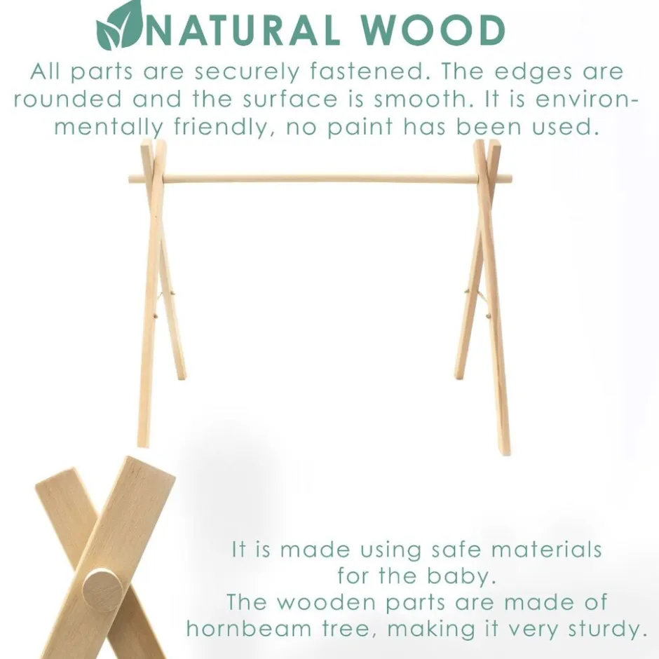 Leaf Wood Babygym en Speelkleed|MorDesign Hot