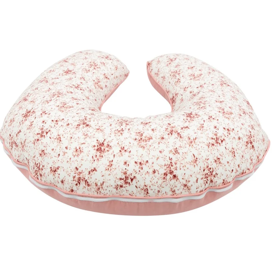 MorDesign Pink Flowers Voedingskussen< Voedingskussens