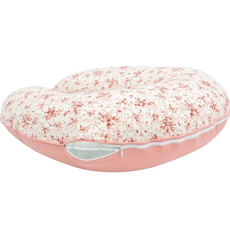 MorDesign Pink Flowers Voedingskussen< Voedingskussens