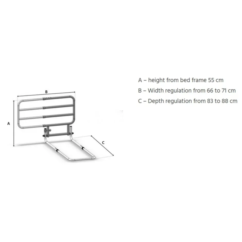 Moretti MP167 bedhek< Comforthulpmiddelen