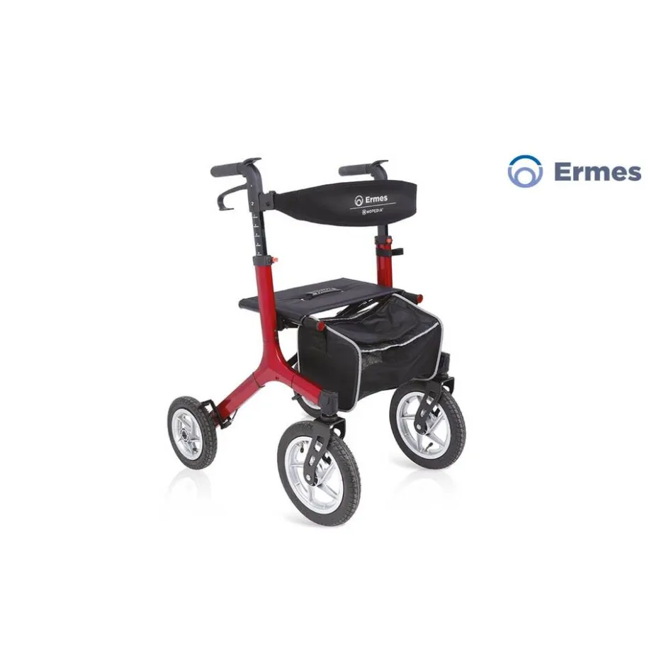 Moretti opvouwbare rollator met 4 luchtbanden< Mobiliteitshulpmiddelen
