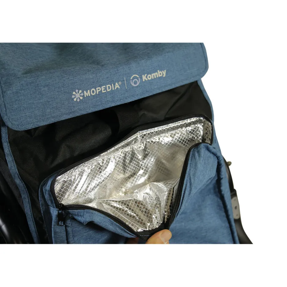 Moretti rollator met grote tas< Mobiliteitshulpmiddelen