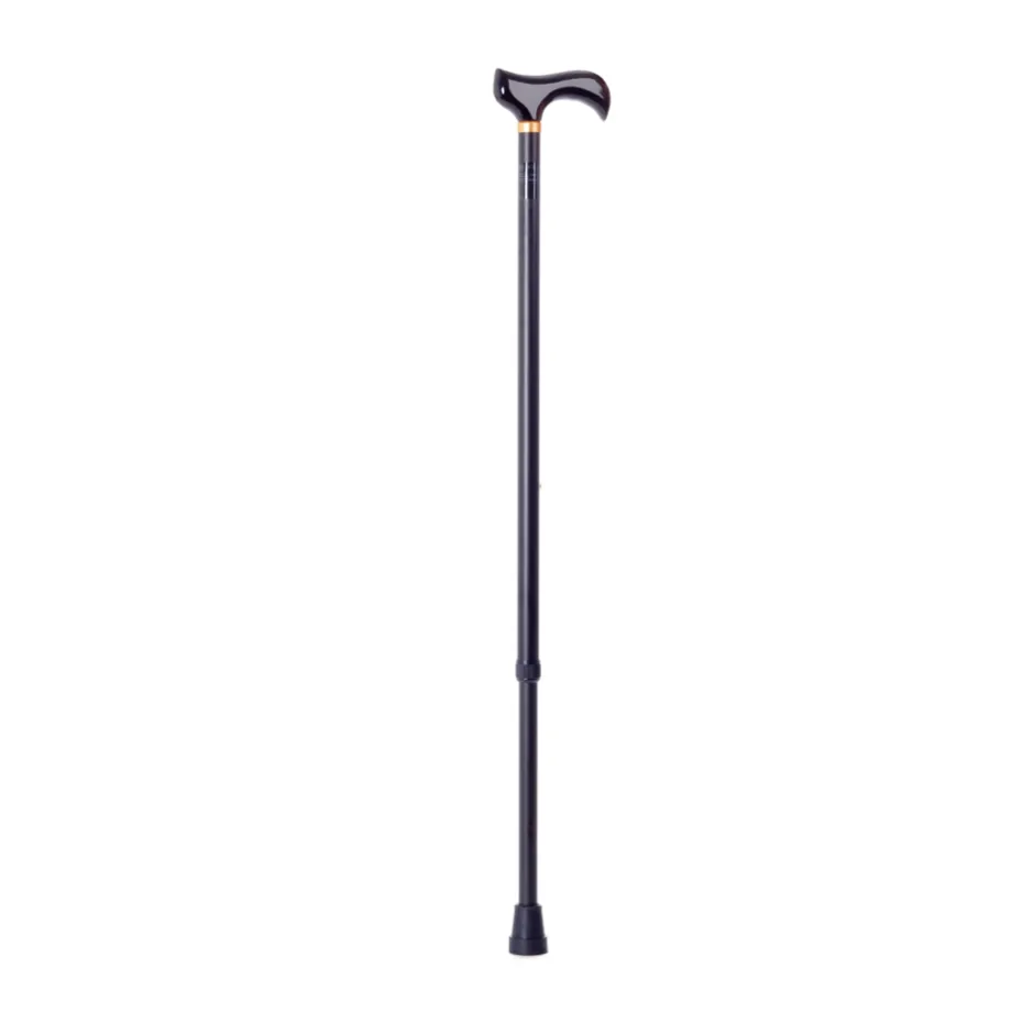 RP148 Wandelstok aluminium houten handvat|Moretti New