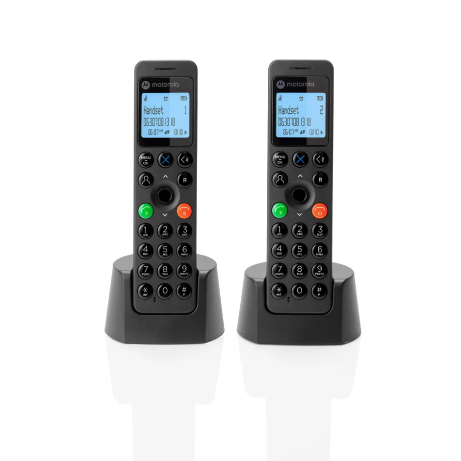 DOT202 Digitale Draadloze Telefoon Twin Pack|Motorola Outlet