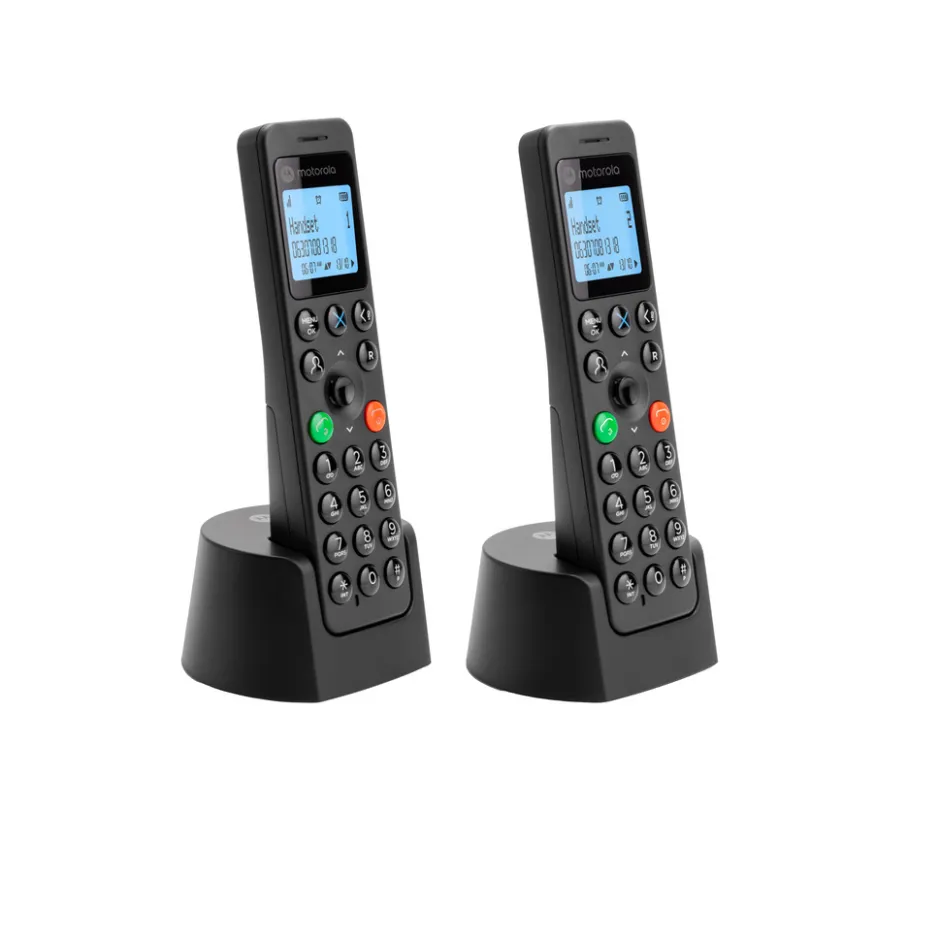DOT202 Digitale Draadloze Telefoon Twin Pack|Motorola Outlet