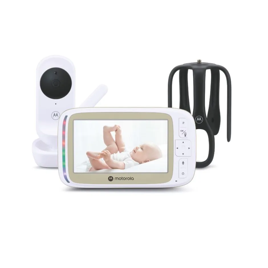 Motorola Nursery VM45 Connect Baby Monitor Met WiFi HD Nachtzicht Tweewegspraak Temperatuurcontrole< Baby Elektronica|Babyfoons