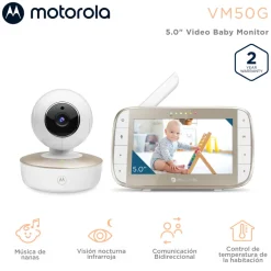 Motorola VM50G Baby Monitor Met Camera< Baby Elektronica|Babyfoons