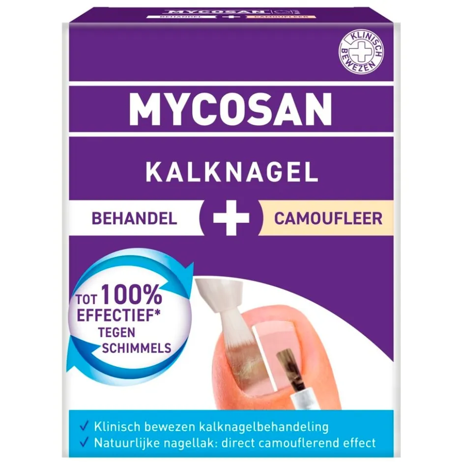 Mycosan Kalknagel Behandel + Camoufleer< Kalknagels