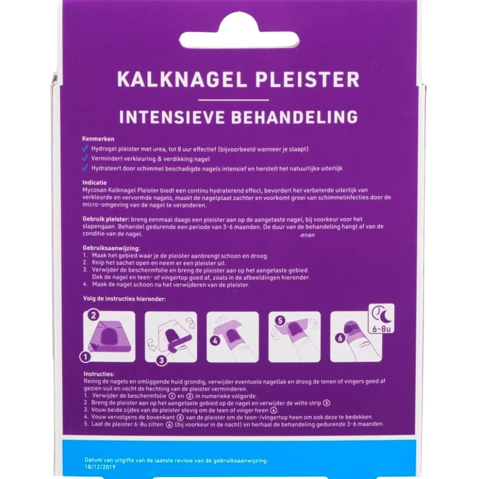 Mycosan Kalknagelpleister< Kalknagels
