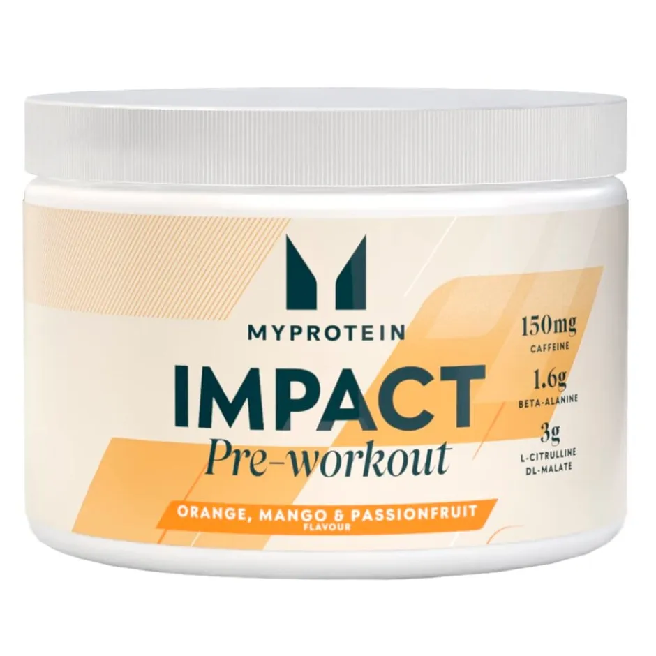 Impact Orange Mango & Passionfruit Pre-Workout|Myprotein Clearance
