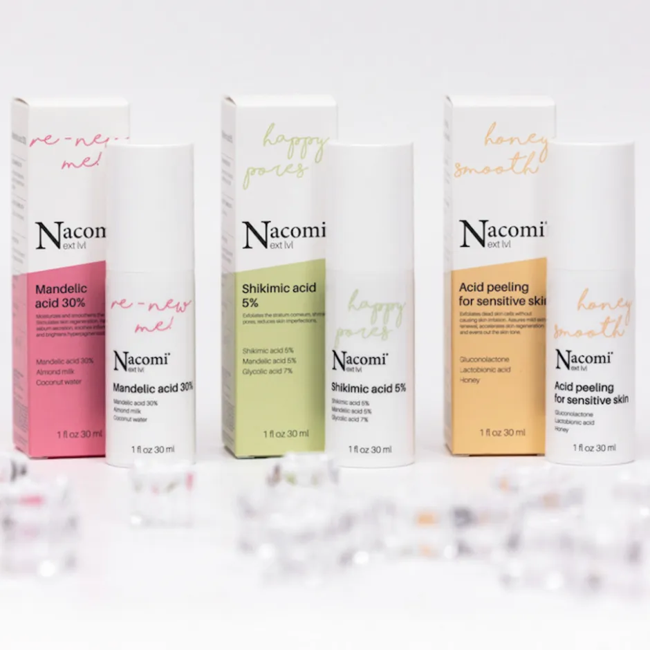 Nacomi NXT Zuur Peeling Voor De Gevoelige Huid< Peeling