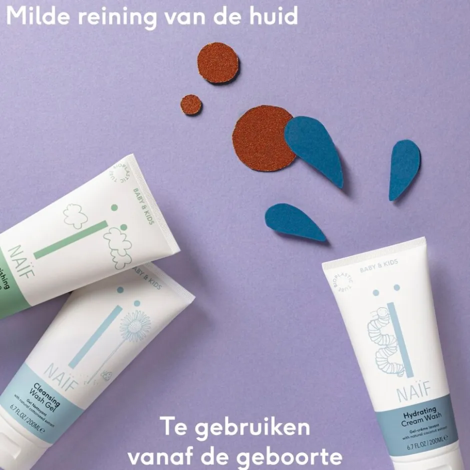 Naïf Baby & Kids Wash Gel< Baby Bad- En Doucheverzorging
