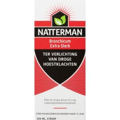 Natterman Bronchicum Extra Sterk Hoestsiroop< Luchtwegen