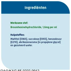 Natterman Broomhexine Extra Sterk 8mg/5ml Hoestdrank< Luchtwegen