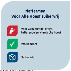 Natterman Direct Voor Alle Hoest Suikervrije Siroop< Luchtwegen