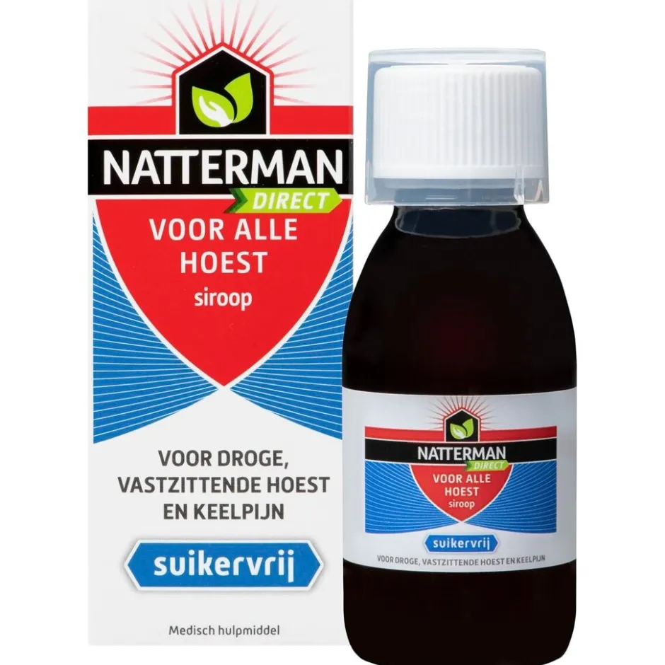Natterman Direct Voor Alle Hoest Suikervrije Siroop< Luchtwegen