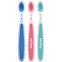 Nuby Nûby 4M+ Thermolepels< Kinderservies