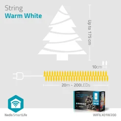 WIFILX01W100 slim Wi-Fi-lichtsnoer|Nedis Clearance