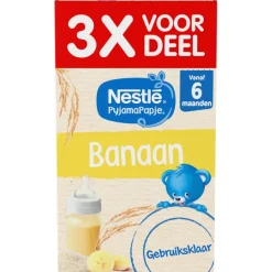 Nestle Nestlé Baby 6+M Banaan Pyjamapapje< Babypap