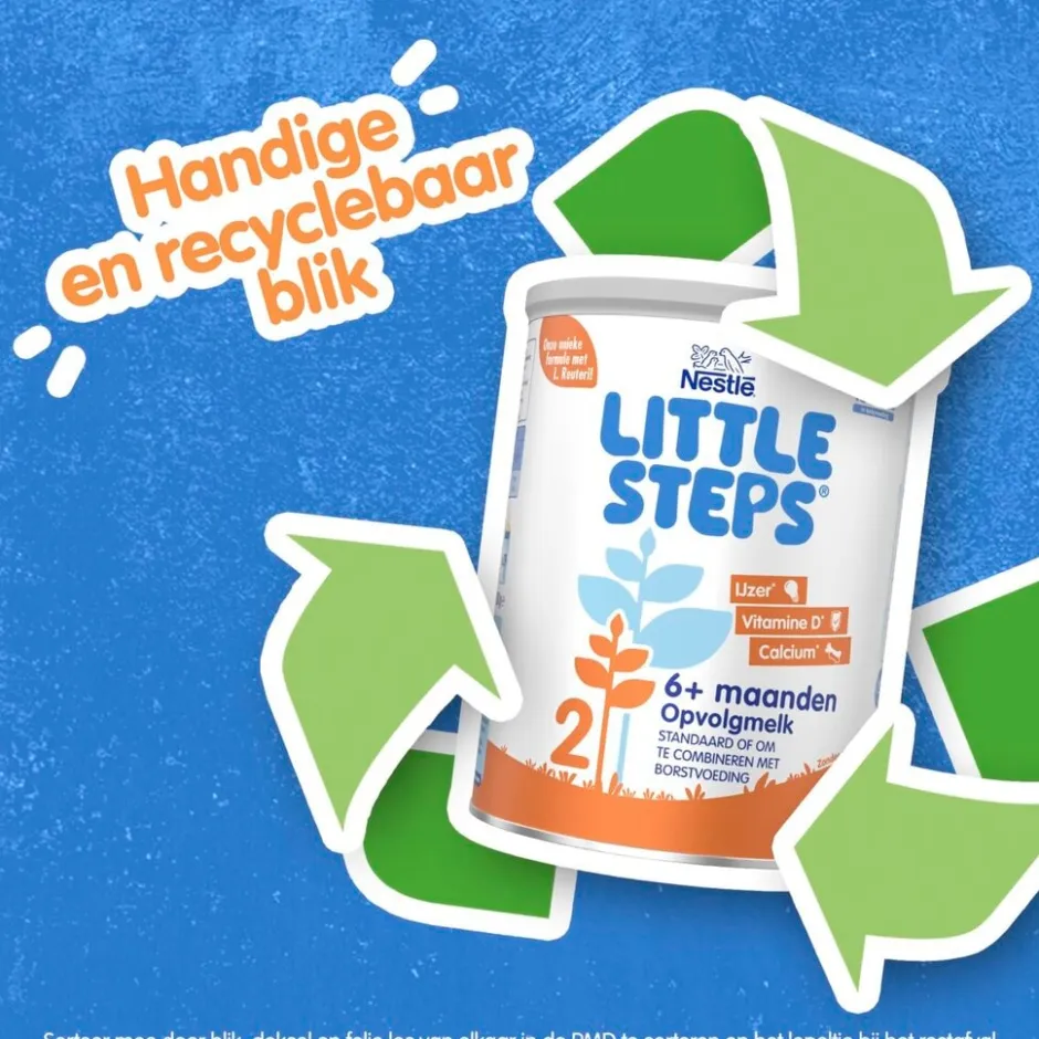 Nestle Nestlé Little Steps 2 6+ Maanden Standaard Opvolgmelk< Flesvoeding