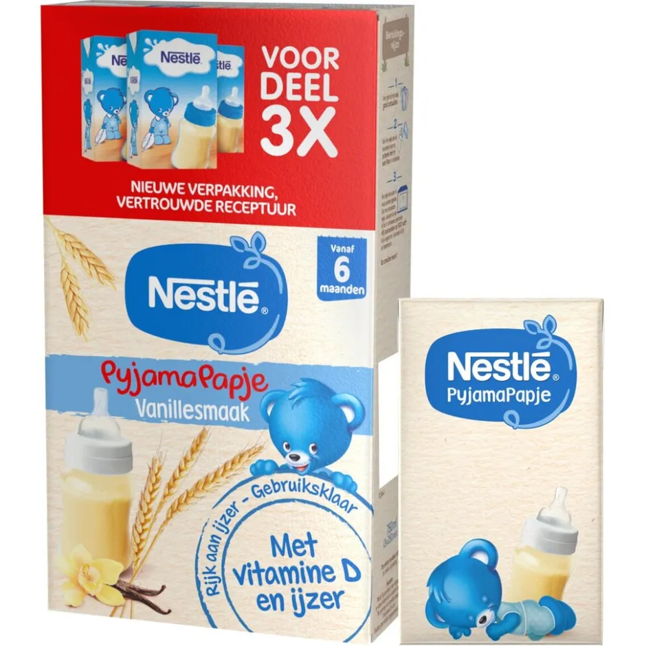 Nestlé 6+M Vanille Pyjamapapje|Nestle